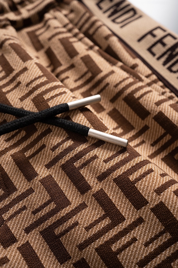 ブランドハーフパンツ素材ディテール